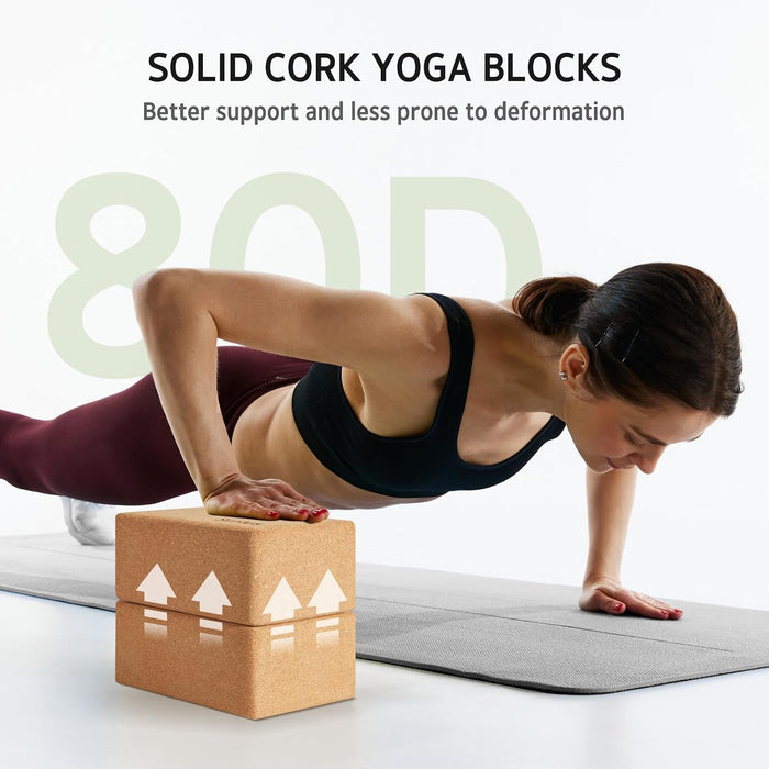 Yoga Block for Fitness, Pilates, Stretching and Toning