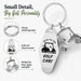 Golf Gifts for Men Retro Motel Golf Cart Keychain Accessories