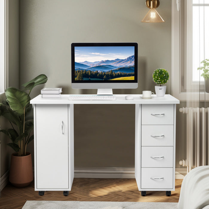 Four-Drawer Nail Art Workstation