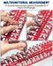 57 Nut and Bolt Thread Checker with 21 Standard &17 Metric &19 Drill Gauges