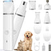 4 in 1 Dog Clippers Grooming Kit with Paw Hair Trimmer for Cat Pet