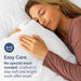 King Pillow Cases Set of 2 - Ultra Soft Cozy Pillowcase Covers - White
