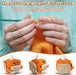 Thanksgiving Fall Decor Mini Pumpkin Pie Crochet Doll, Small Autumn Season Holiday Pumpkin Items Plush Gift, Cute Hallow