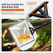 Aquarium Clean Tool 6 in 1 Fish Tank Cleaning Kit Algae Scraper Scrubber Pad Adjustable Long Handle Fish Tank Brush Clea