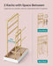 Jewelry Holder, Display Stand, Metal Frame, Velvet Tray