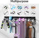 Wall-Mounted Home Gym Equipment Storage Rack for Resistance Bands, Barbell Bars, Cable Attachments, Lifting Belts, Jump 