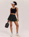 Womens Tennis Skirt 14" Pleated Athletic Golf Skorts with Pockets