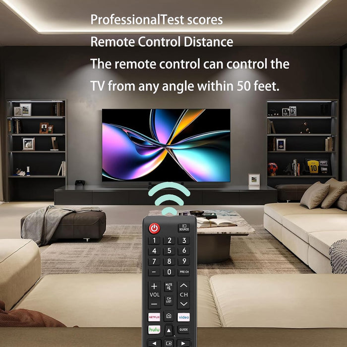 Universal Remote Control for All Samsung TV Compatible with All Samsung LCD LED HDTV 3D Smart TVs Models