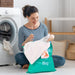 2 Pcs Large Travel Laundry Bags - Waterproof Wet/Dry, Washable, Drawstring, Bathing Suit, Workout, Gym Clothes, Swimming