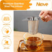 Stainless Steel Tea Infuser, Loose Leaf Tea Strainer, Fine Mesh