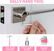 39-Piece Household Tool Set, Pink Tool Kit for Women with Toolbox