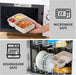 4 Pack Bento Lunch Box Set 3 Compartment Food Storage Containers Wheat Straw Meal Prep Lunch Box Plastic Food Storage Co