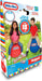 Bouncing Fun! Red Hopper 9301A - Mega 18" Inflatable Heavy Gauge Durable Vinyl Ball - Deflates Easily for Storage - Exercise Learning Fun? YES - Use that Energy! for Kids Ages 4-8
