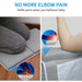 Bath Kneeler with Elbow Rest Pad Set, 1.5 inch Kneeling Pad Mat for Bathtub - Gray