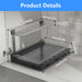 Two-Tier Pull-Out Under-Sink Organizer