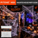 ® 1200 sqft Spider Webs Halloween Decorations with 40 Fake Spiders, Stretchable Halloween Spider Webs for Indoor Outdoor Haunted House Yard Porch Party Decor (White)