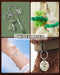325PCS  Keychain Making Kit - Silver Keychain Clips with Key Rings