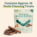 Bite n' Brush Dog Dental Stick Refills for Chew Toy, Chicken, 18 Count