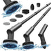 Cordless Electric Spin Scrubber, 6 Brush Heads, for Bathroom, Tile