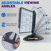 AdjustaView Supply Base Desk Reference Display Organizer BK