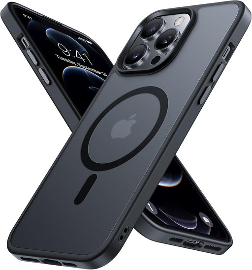 Magnetic for iPhone 12/12 Pro Case (Compatible with MagSafe) Military-Grade Protection, Shockproof, Anti-Fingerprint Tra