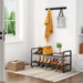 Expandable Metal Shoe Rack for Closet, Entryway & Garage, 2-Tier, Black