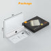 Flat Book Light, Rechargeable LED Reading Light for Reading in Bed at Night