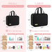Hanging Travel Toiletry Bag Women Men Essentials Black