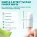 Ear Cleaner Finger Wipes 60 Counts, Dog Ear Cleaner, Grooming Kit Care for Dogs and Cats, Soft & Easy Otic Cleaning Pads