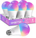 A19 E26 Smart Light Bulbs,Compatible with Alexa & Google Home