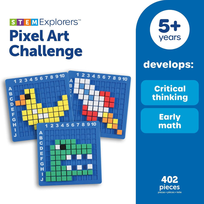 Pixel Art Challenge The Original STEM Pixel Art