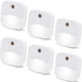 6 Pack Night Light, Night Lights Plug into, White LED Nightlights