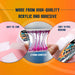 Double-Sided Fabric Tape,Hem Tape No Sew No Iron,1/4"+1/2" (2 Rolls)