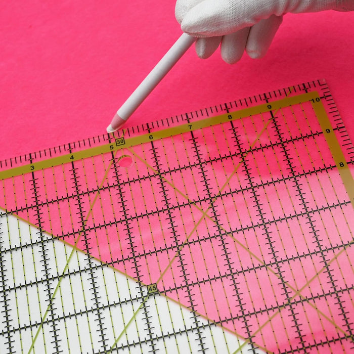Quilting Rulers,Sewing Ruler,4 Piece Acrylic Square Quilting Templates,Clear Precision Ruler for Quilting Sewing,Tools Supplies Accessories Green(3.5"x3.5" 5"x5" 6.5"x6.5" 10.5"x10.5")