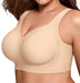 Jelly Bras for Women No Underwire Plus Size Push Up Supportive