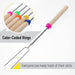 - Marshmallow Roasting Sticks, 32”, 5 Pack, Dark Brown