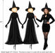 Halloween Witch Decorations Outdoor, 5FT Set of 3 Lighted Witches