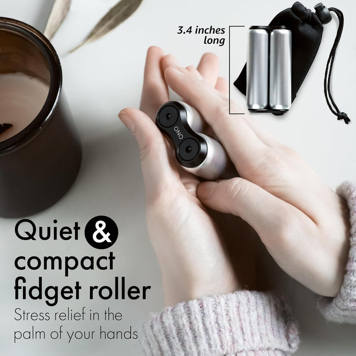 Roller - Handheld Fidget Toy for Adults | Help Relieve Stress, Anxiety, Tension | Promotes Focus, Clarity | Compact, Por