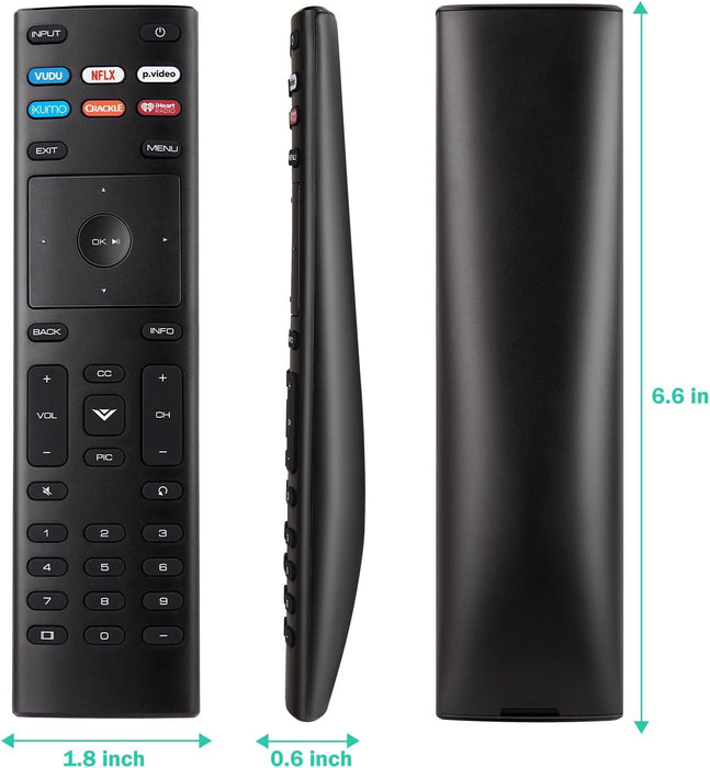 Universal for VIZIO Smart TV Remote Control Replacement XRT136