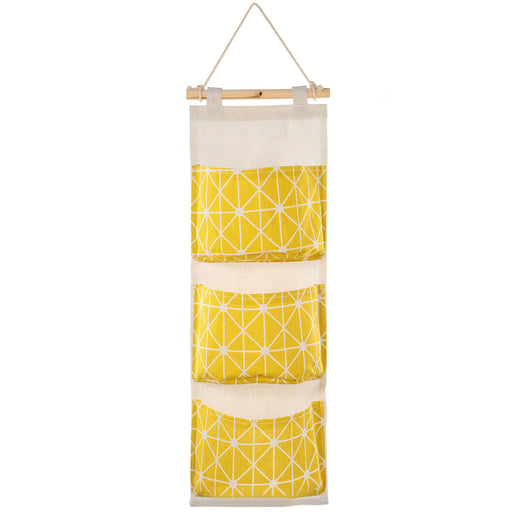 Three-Pocket Hanging Storage Organizer