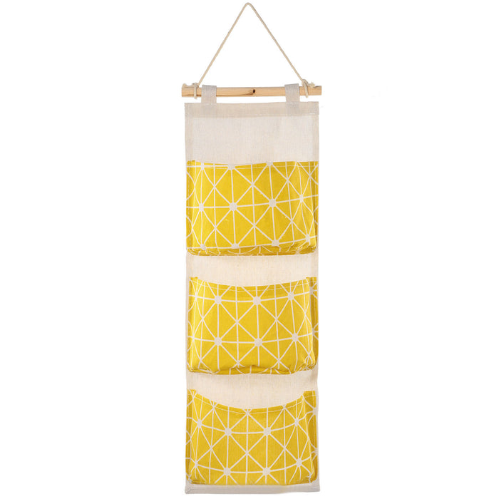Three-Pocket Hanging Storage Organizer