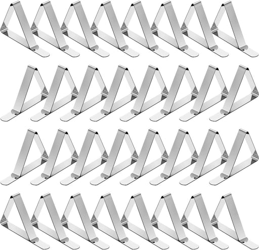 Tablecloth Clips 32 Pack Table Cloth Holder Clips for Picnic Tables