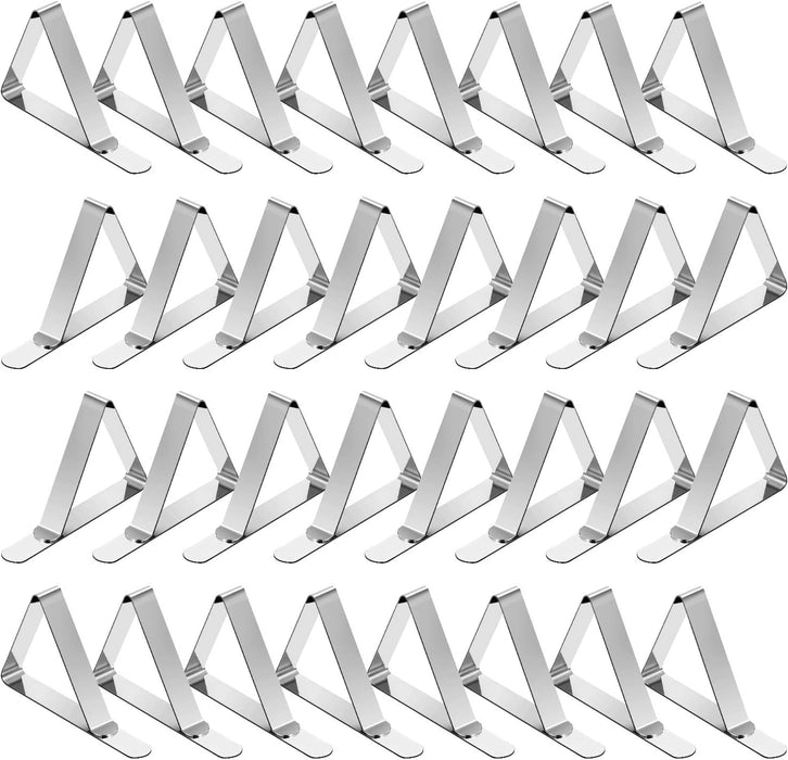 Tablecloth Clips 32 Pack Table Cloth Holder Clips for Picnic Tables