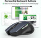 Acer Wireless Mouse for Laptop, 2.4GHz Computer Mouse 3 Adjustable 1600 DPI