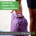 Gaiam Yoga Bolster Pillow, Supportive Cushion for Restorative Yoga