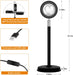 Sunset Lamp Projector,180 Degree Rotation Sun Projection Light