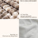 50"x60" Ultra-Soft Fuzzy Faux Fur Throw Blanket, Brown Tie Dye