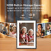 Frameo Digital Picture Frame, 10.1'' Frameo Digital Photo Frame WiFi, 32GB