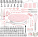 158 Cake Decorating Kit Baking Supplies Tools for Beginners & Pros