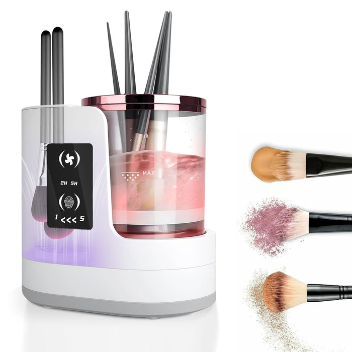 3 IN 1 Electric Makeup Brush Cleaner Machine, brush cleaner and dryer